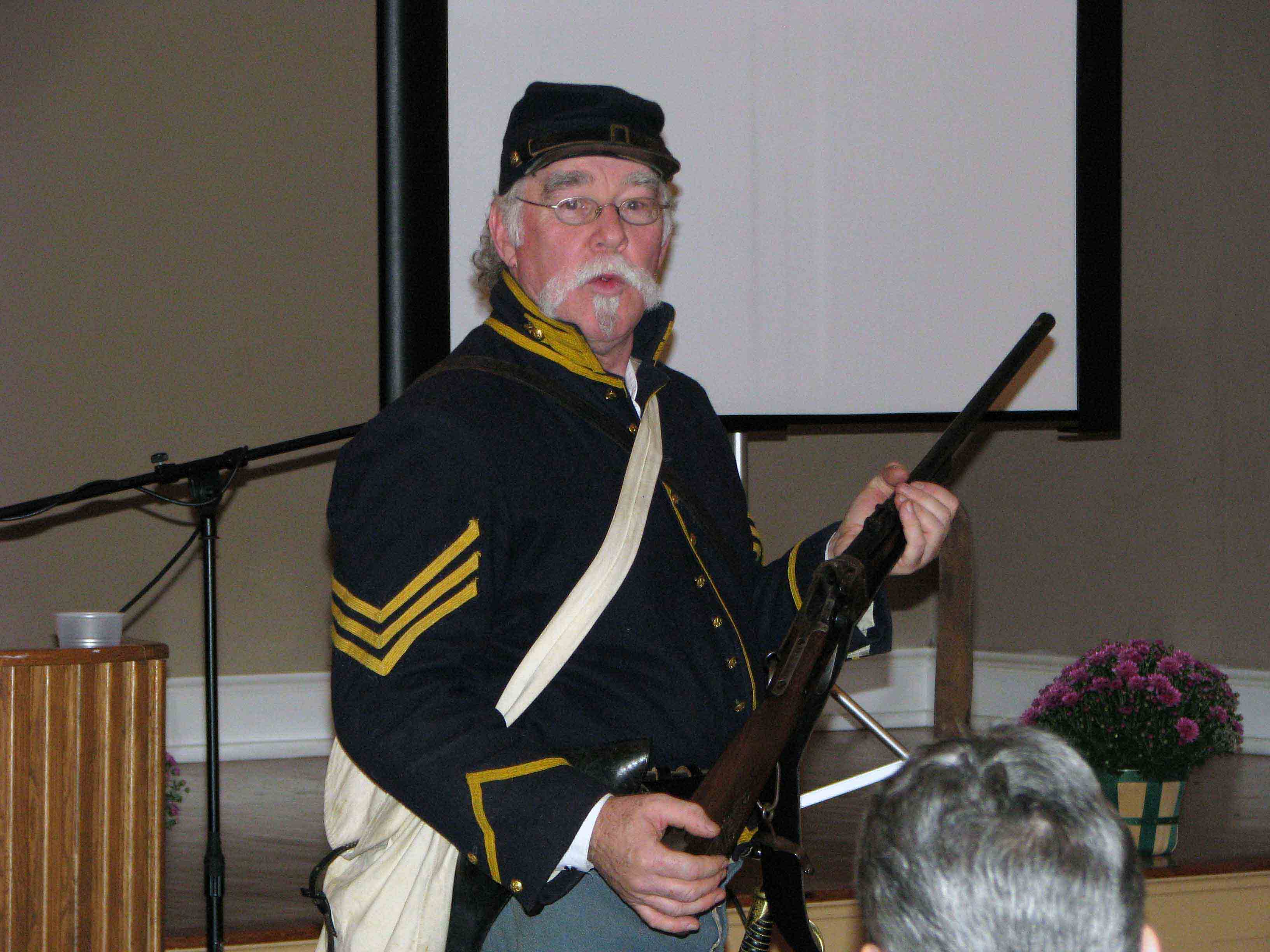 Bill Comisford portrayed Sgt. William Davis in 2012